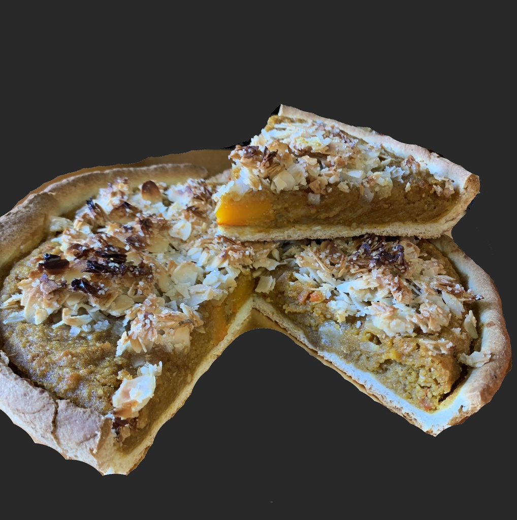 TPA Tarte potiron amandes